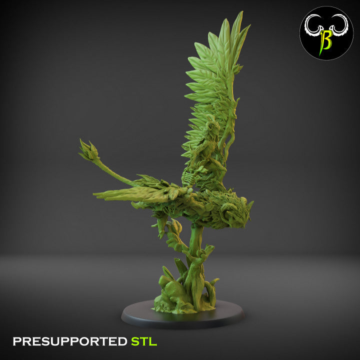 CB The Fae Wilds - Dryad Satyr Wind Rider - Lance - Music