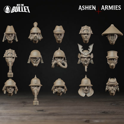 Ashen Armies: Holy Shogunate - Alternate Heads