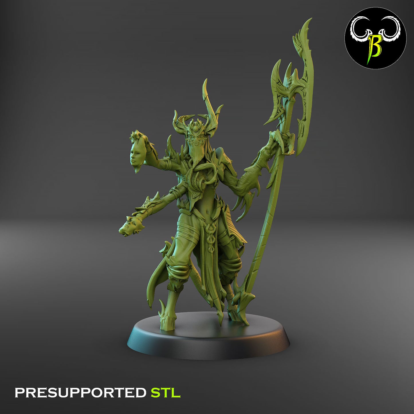 CB - Female Apostle of Excess - Halberd