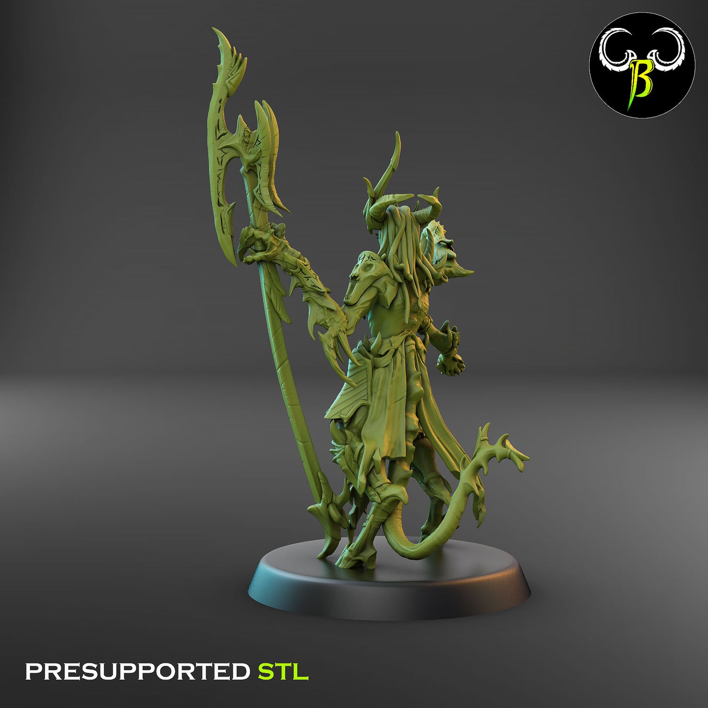 CB - Female Apostle of Excess - Halberd