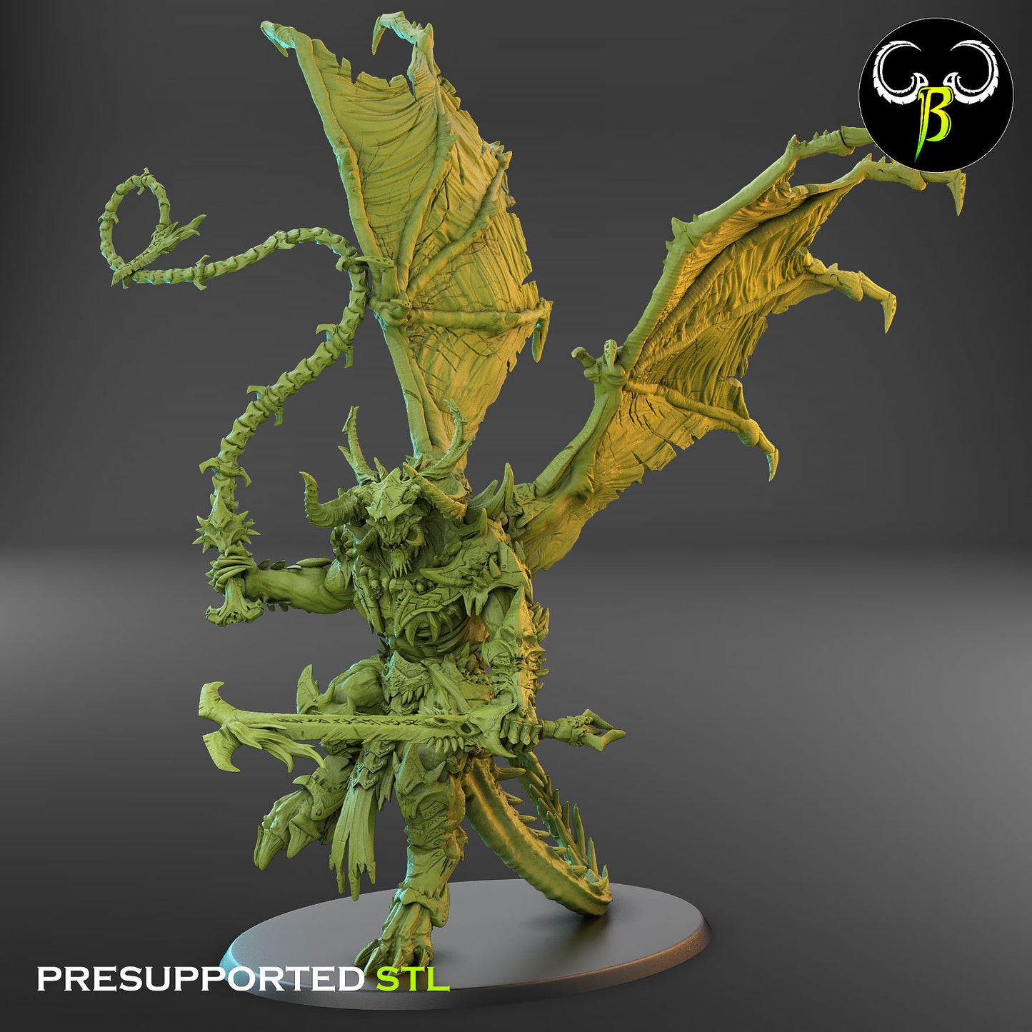 CB Arch Destroyer - Demon Lord - Sword and Whip - Landing