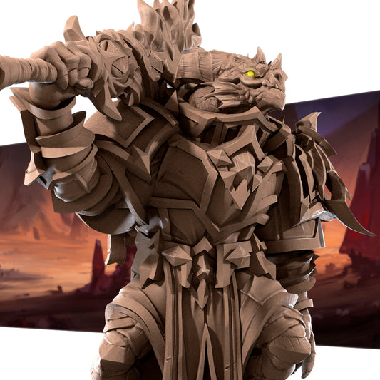 Flame-Sword Paladin Dragonborn
