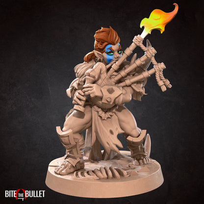 Bagpipes Bard Halfling