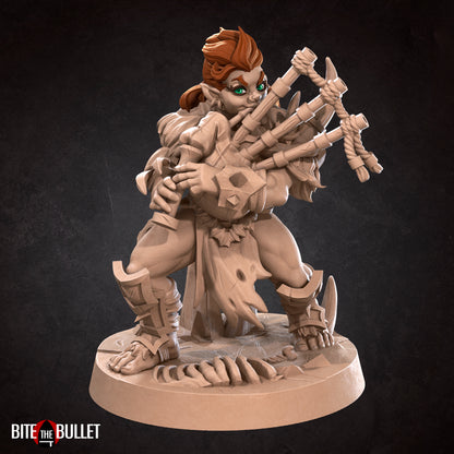 Bagpipes Bard Halfling