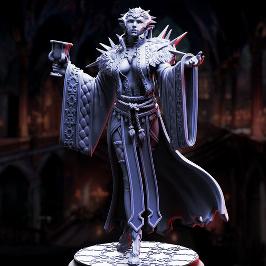 Vampire Countess - Baroness Noctra de Blanc - Masked