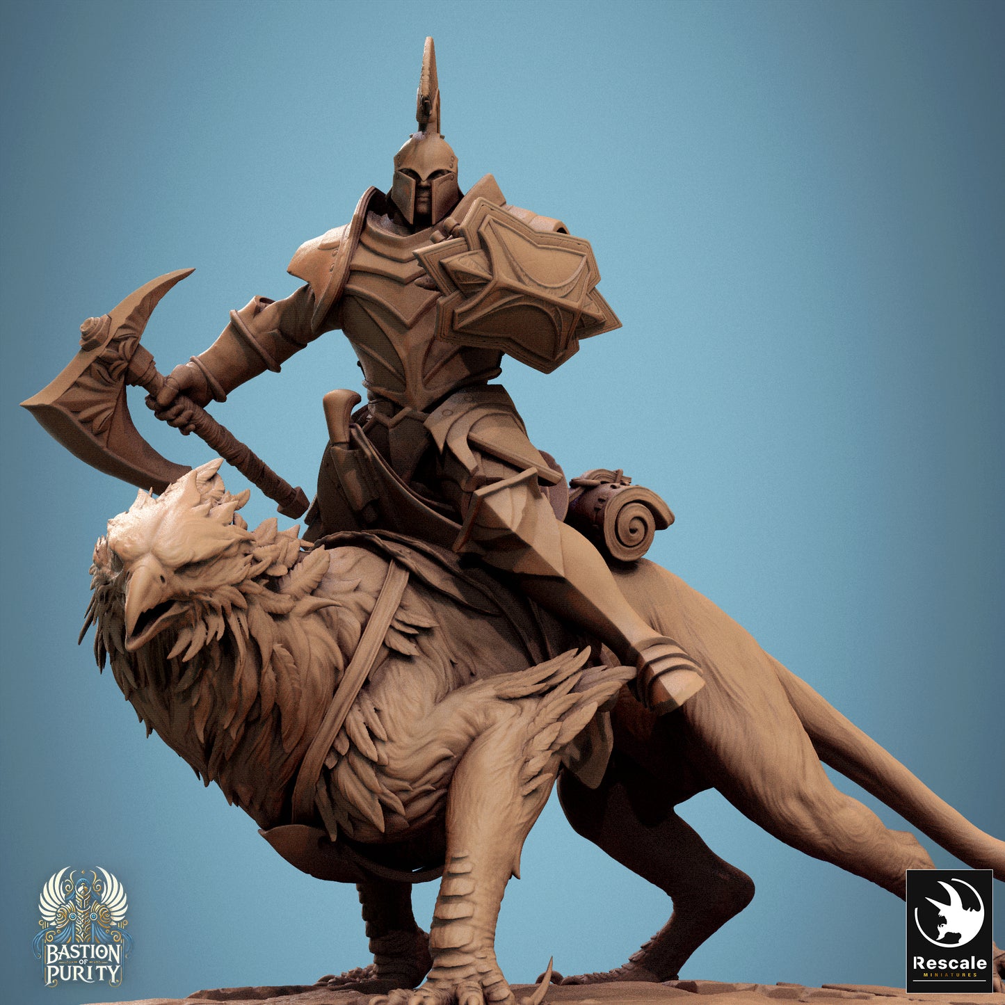 Bastion of Purity - Gryph - low stance - Rider