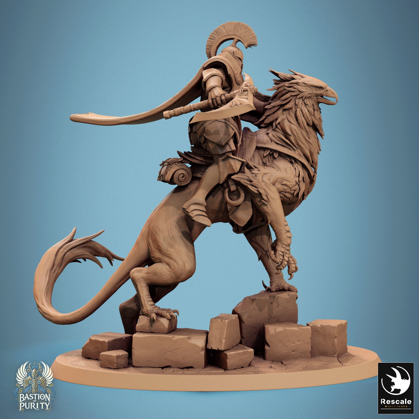 Bastion of Purity - Gryph - Stance 1 - Rider