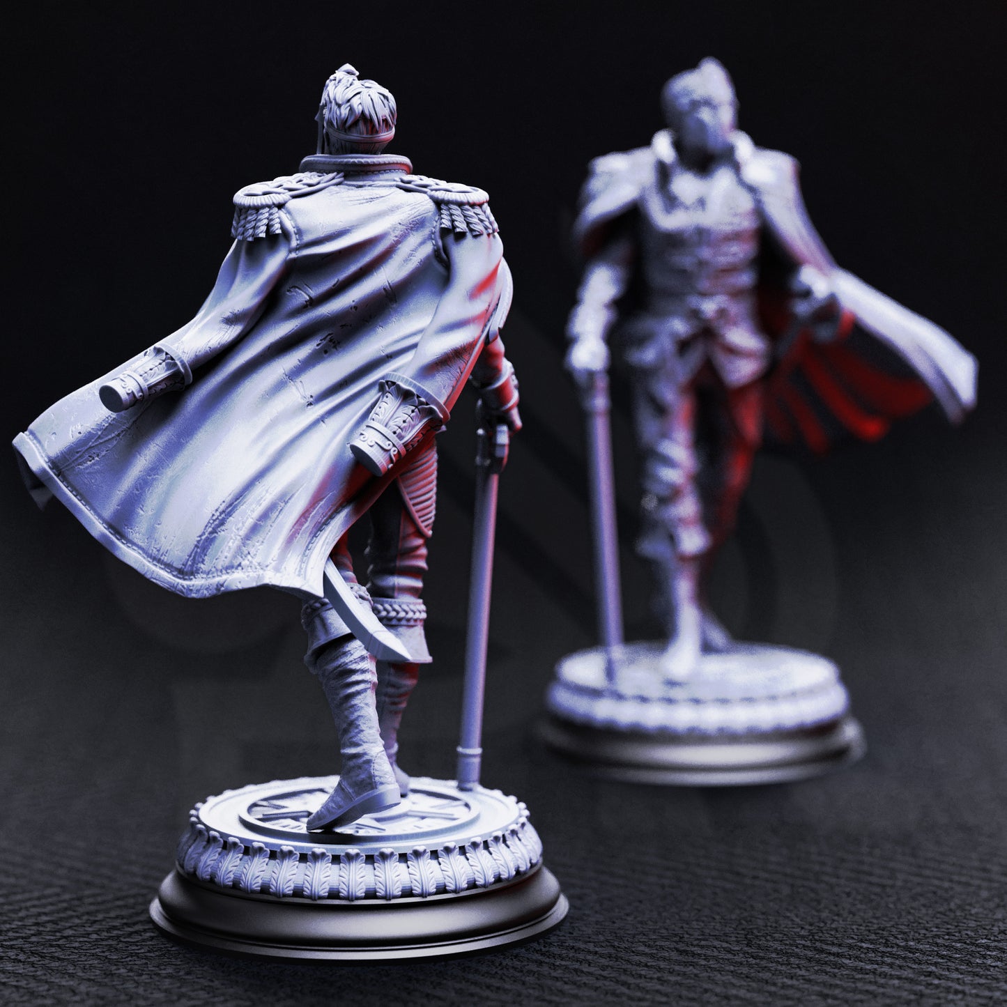 Vampire Lord - Benoit Blood-Eyes - General of the Damned - Masked