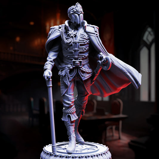 Vampire Lord - Benoit Blood-Eyes - General of the Damned - Masked