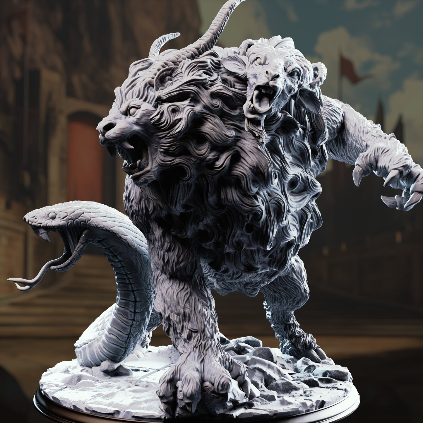 Capricalion - chimera of the plains
