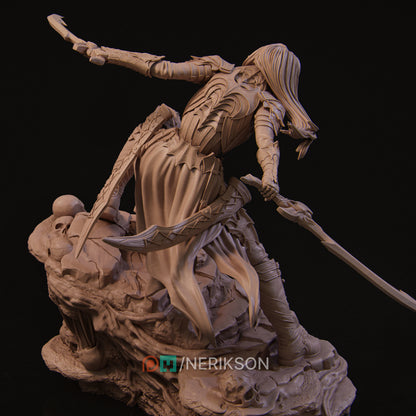 Iierin, Female Dark Elf Warrior