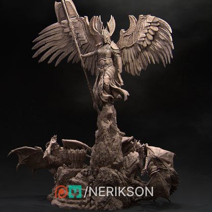 Revna the Angel of Salvation - Diorama