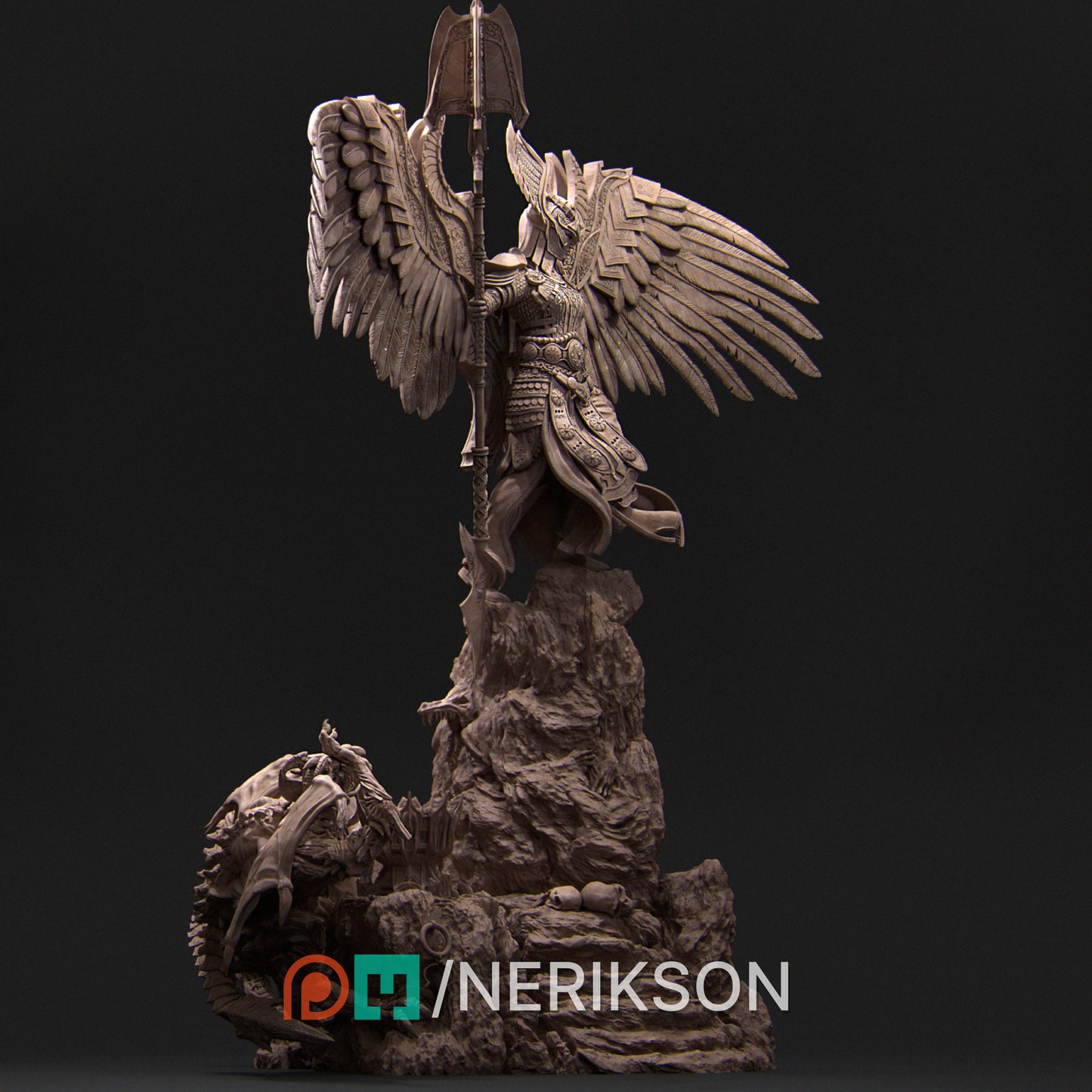 Revna the Angel of Salvation - Diorama
