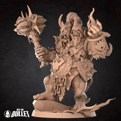 Twin-Headed Ogre Lord - Ettin Warrior