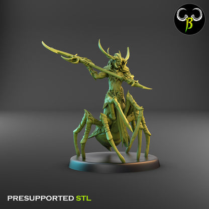 Drider Chosen of Maj - Drider Warlord of the Cult of Eight
