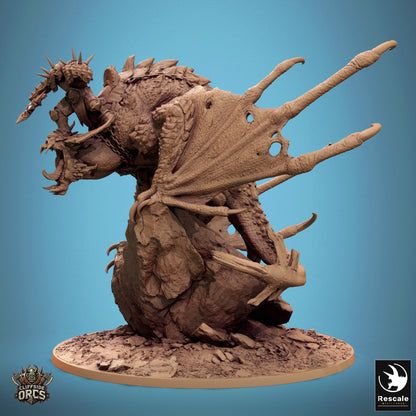 Wyvern Mounted Orc Boss - Dominion