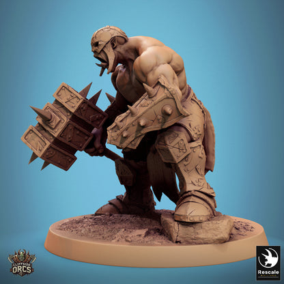 Brutal Orc - Stand - Ready Hammer