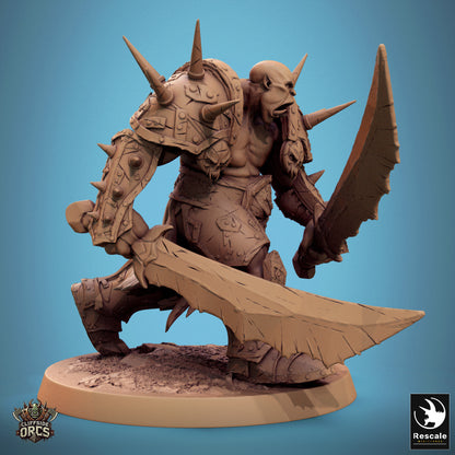 Brutal Orc - Stand - Walk - Double Sword