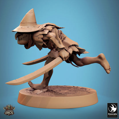 Goblin Soldier - Run - Dual Swords