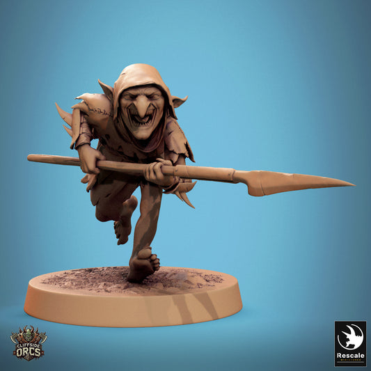 Goblin Soldier - Run - Spear