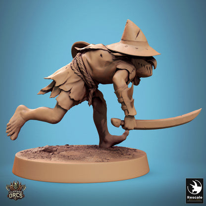 Goblin Soldier - Run - Sword and Shield