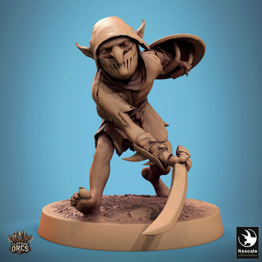 Goblin Soldier - Slash - Sword and Shield