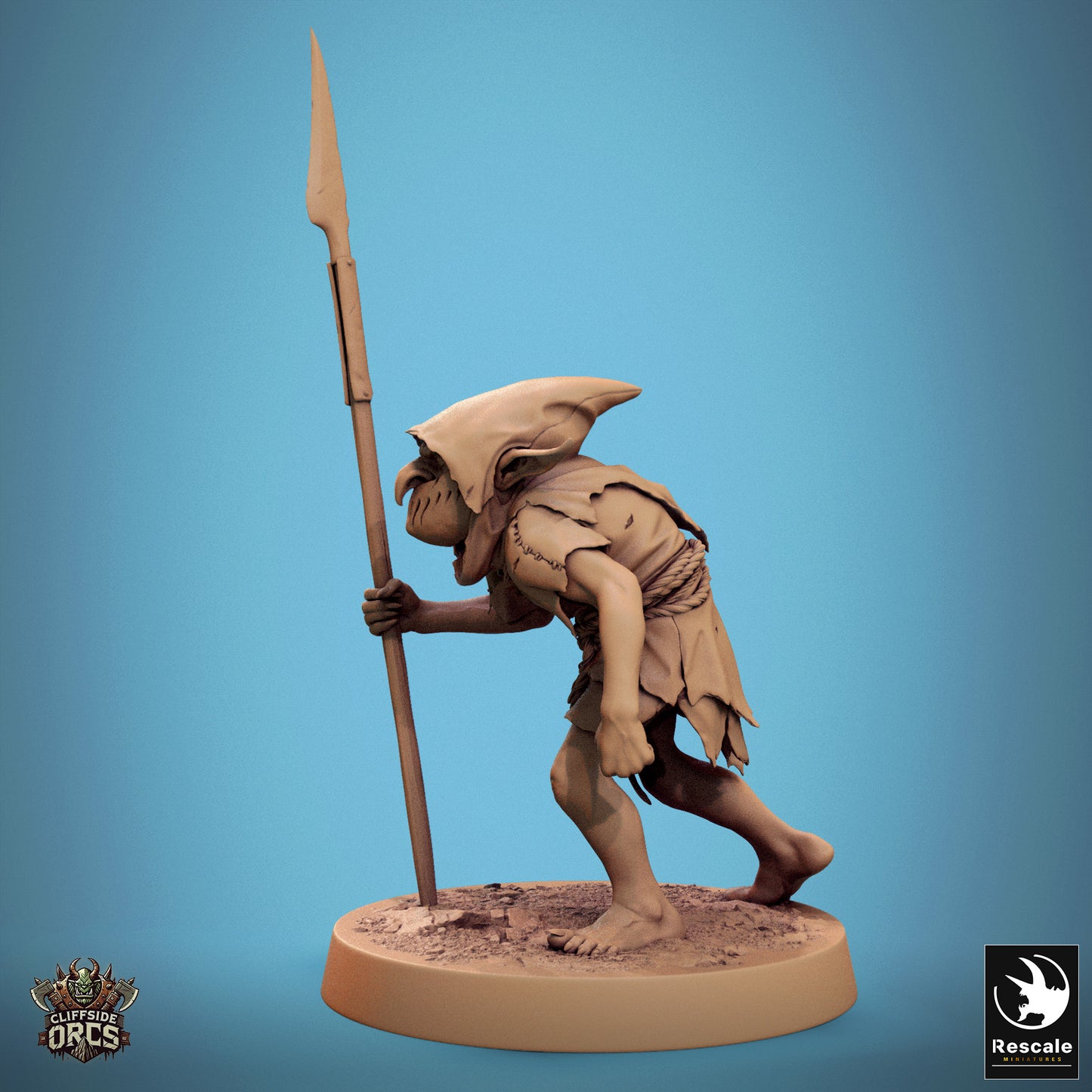 Goblin Soldier - Stance - Spear