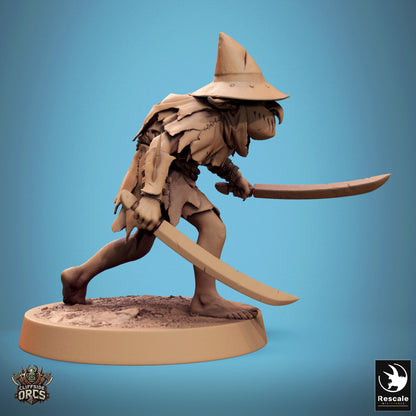 Goblin Soldier - Walk - Dual Swords