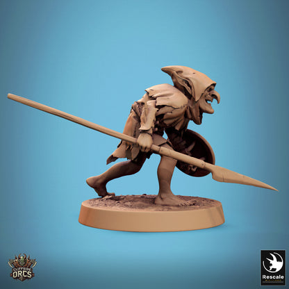 Goblin Soldier - Walk - Spear and Shield