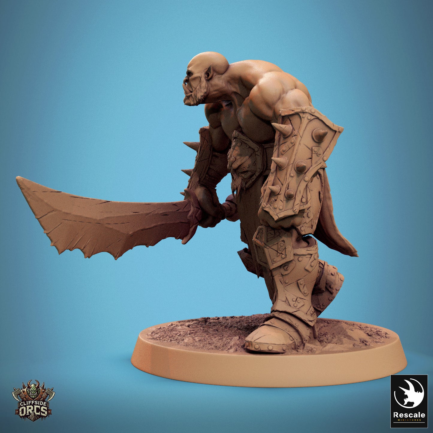 Orc Infantry Soldier - Stand - Sword and Shield