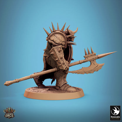 Orc Infantry Soldier - Walk - Halberd and Shield