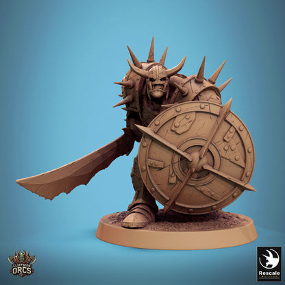 Orc Infantry Soldier - Walk - Sword and Shield