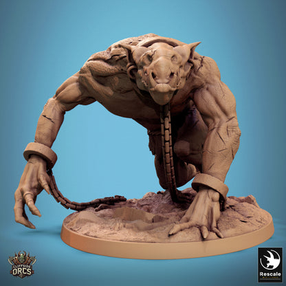 Chained Troll - Saddle