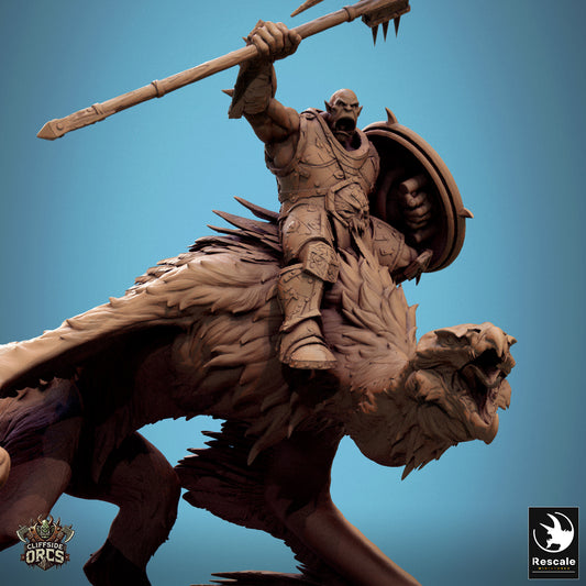 Orc Roc Rider - Giant Vulture - Orc War Boss