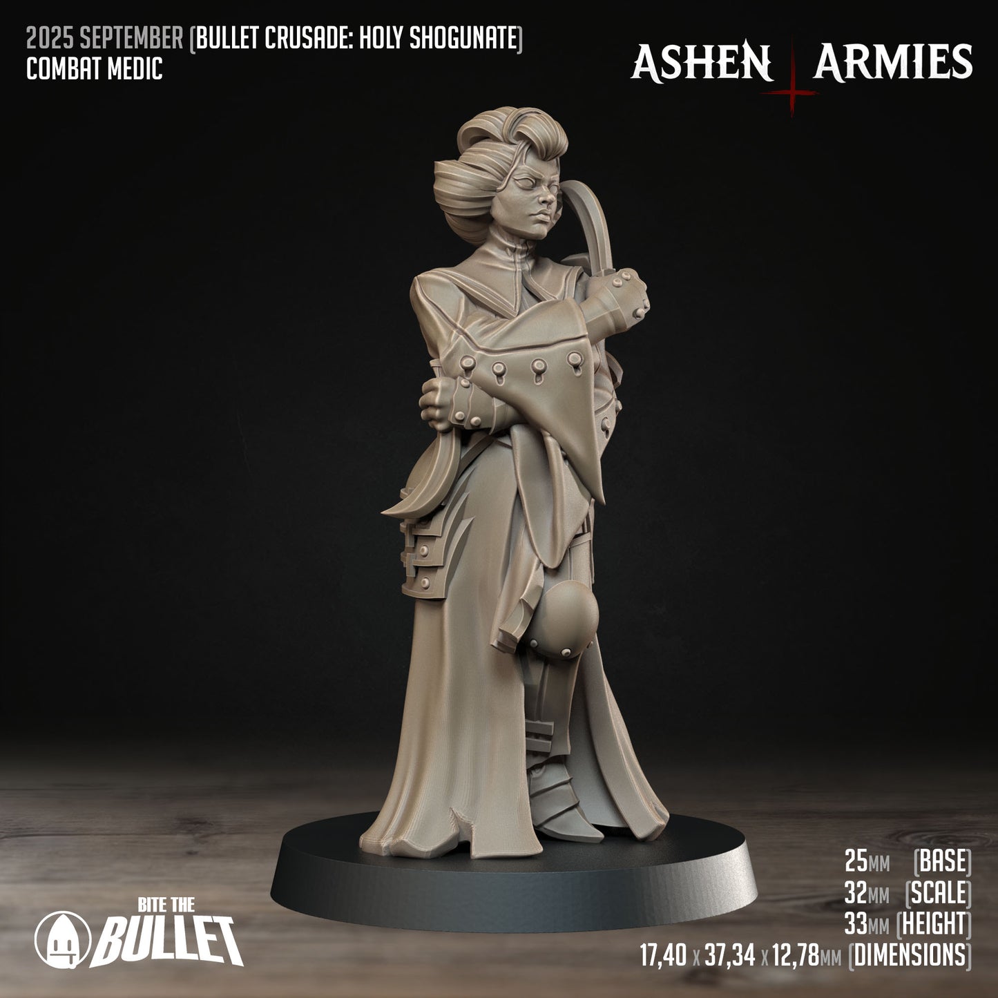 Ashen Armies: Holy Shogunate - Combat Medic