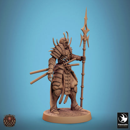 Oriental Skeleton - Spear - Guard