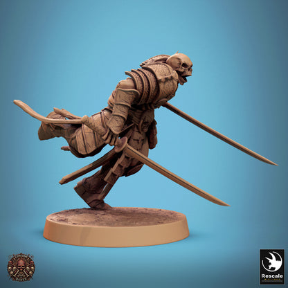 Oriental Skeleton - Dual Swords - Jump