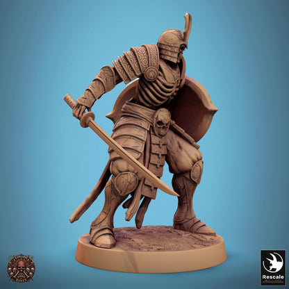 Oriental Skeleton - Sword & Shield - Ready