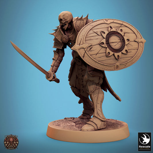 Oriental Skeleton - Sword & Shield - Taunt