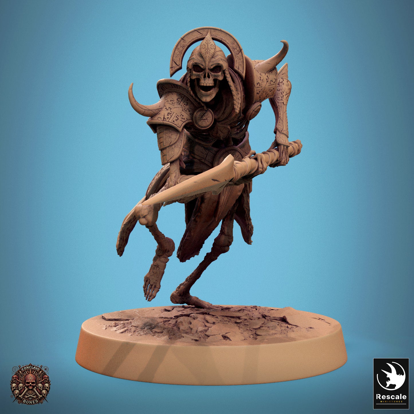 Persian Skeleton - Spear - Charge - B