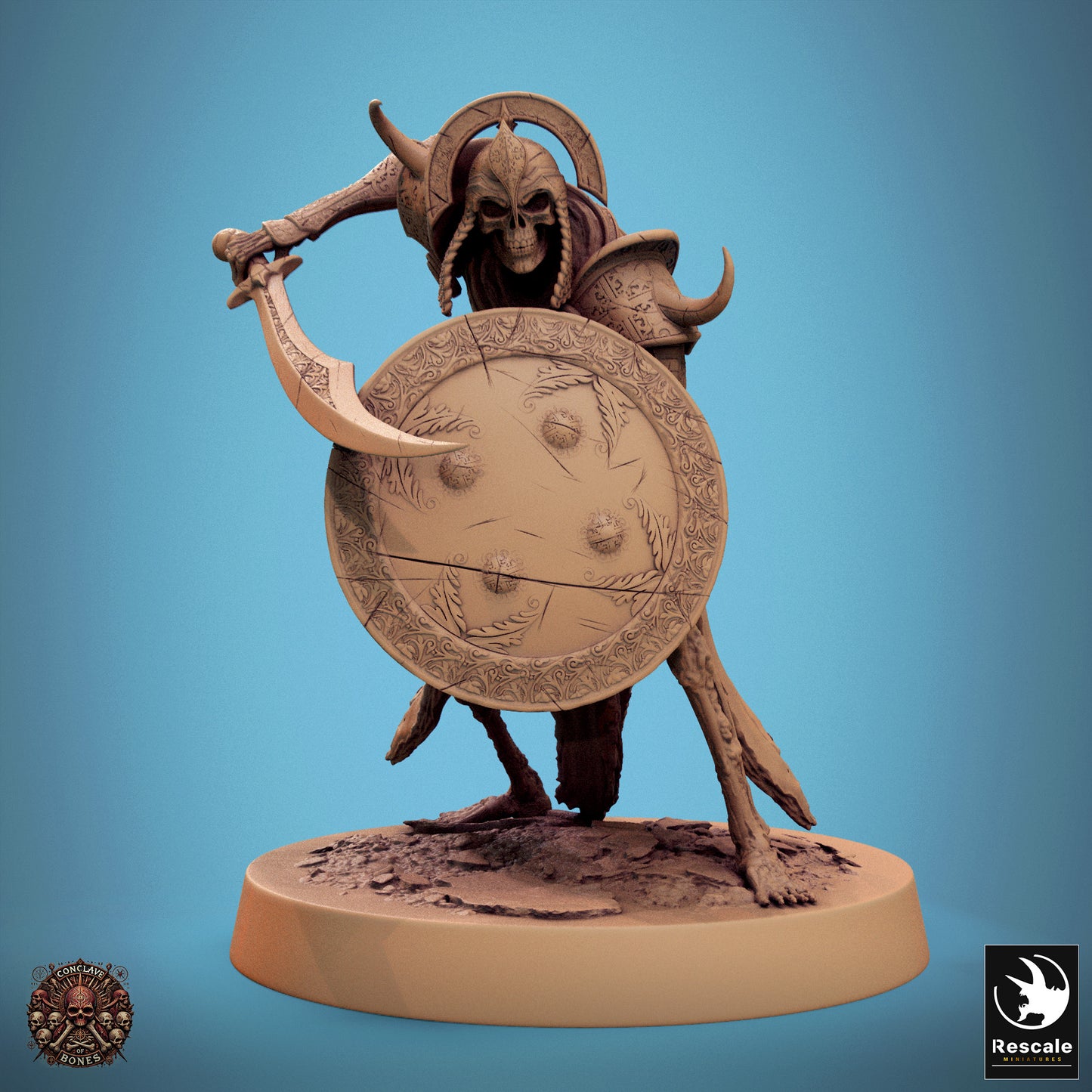 Persian Skeleton - Sword & Shield - Guard A