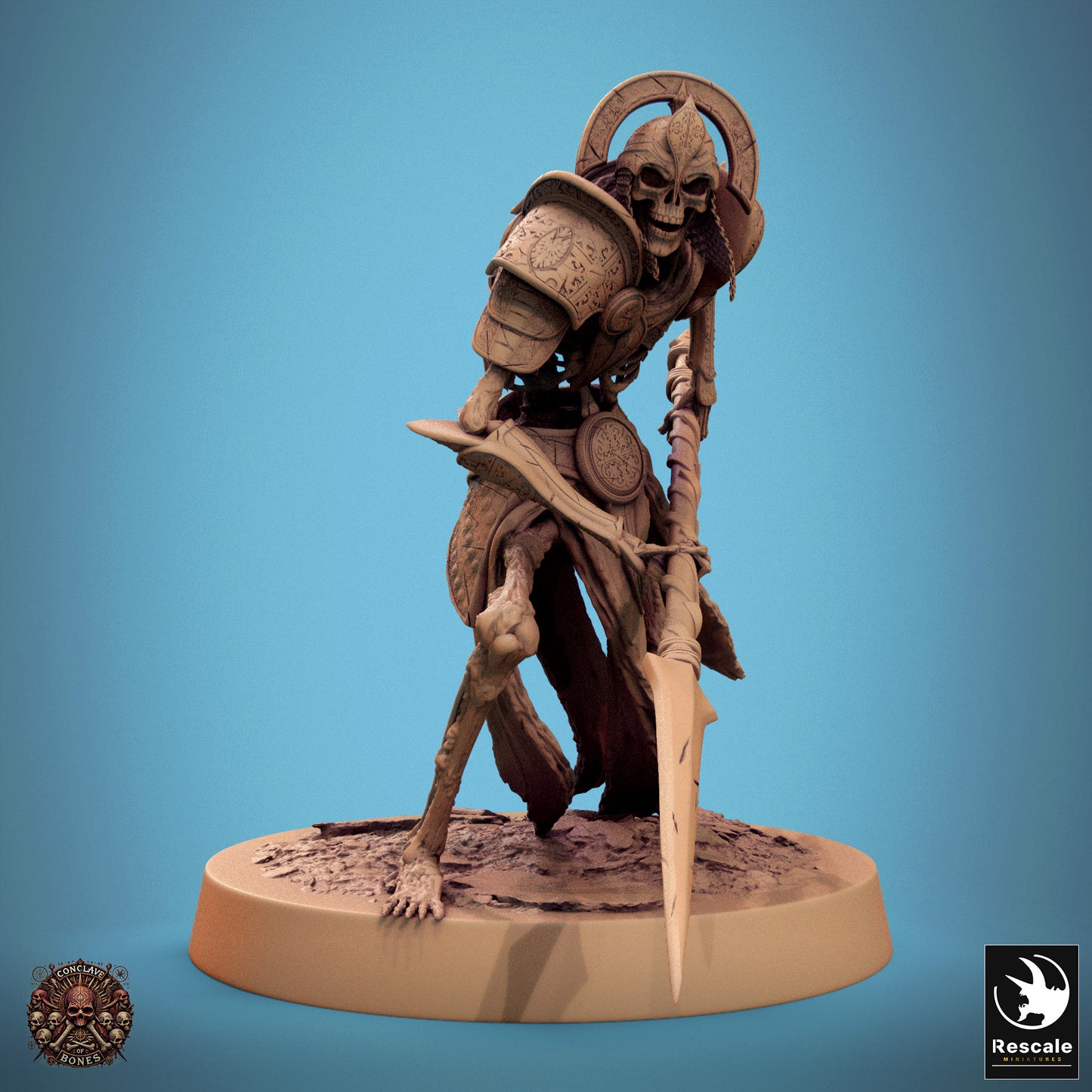 Persian Skeleton - Spear - Guard C