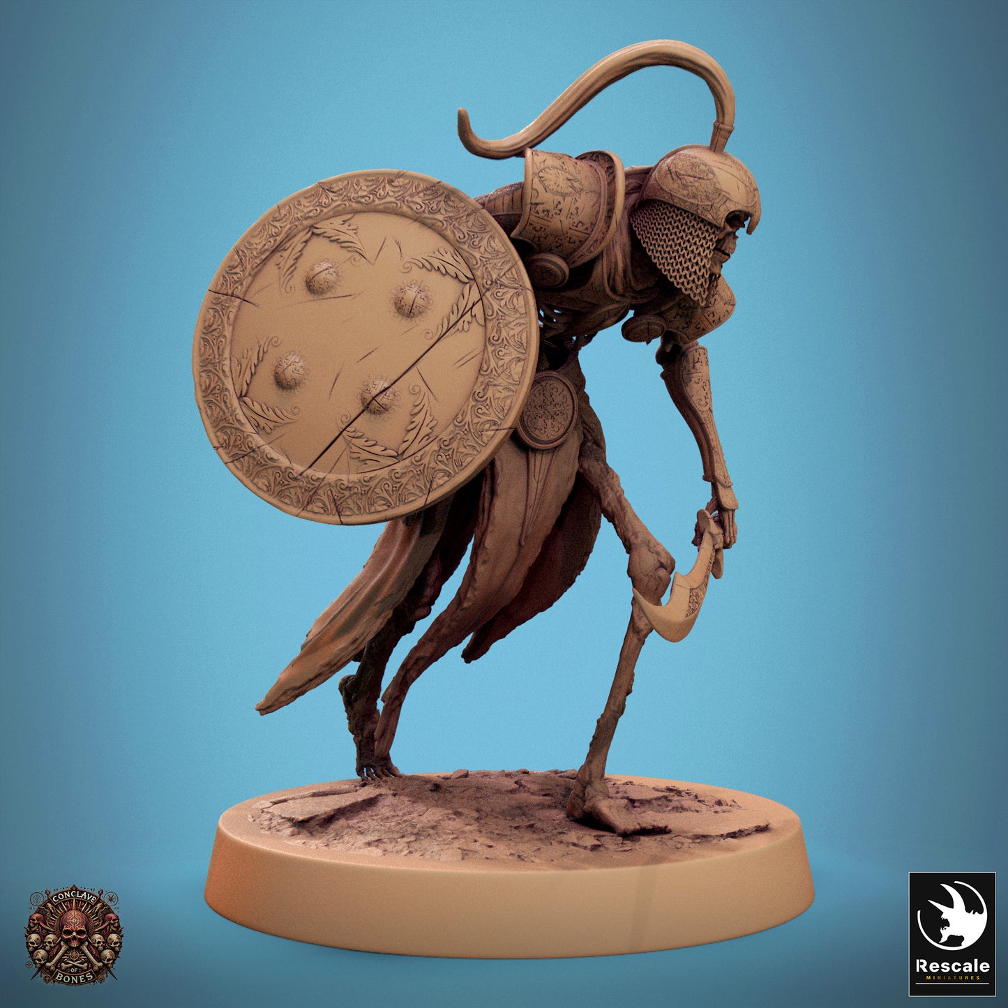 Persian Skeleton - Sword & Shield - Walk A