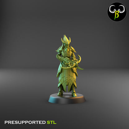 Dark Elf Cultist of the Web - Crossbow Bundle