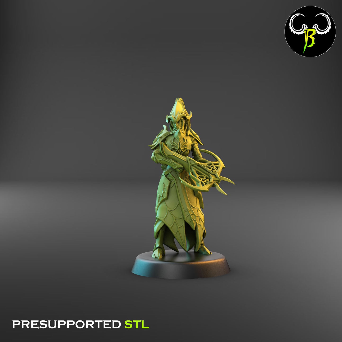 Dark Elf Cultist of the Web - Crossbow 2