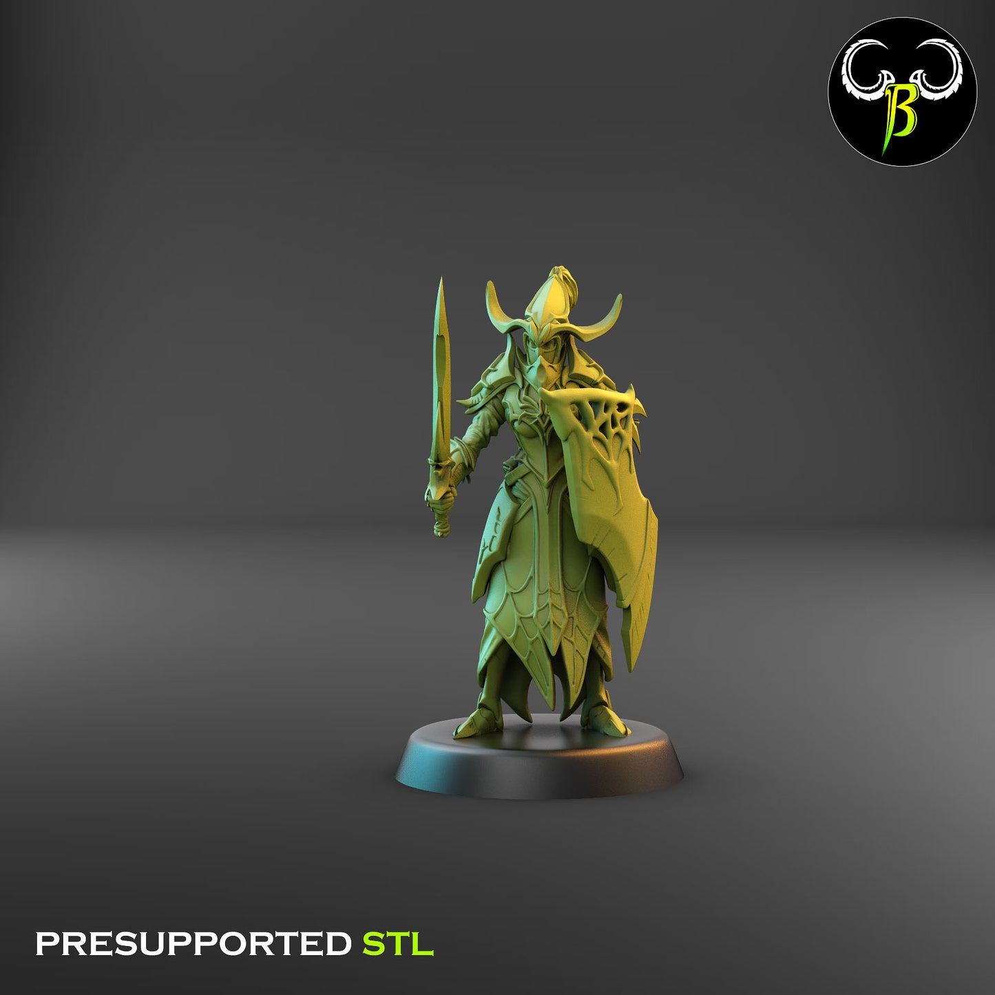 Dark Elf Cultist of the Web - Sword Bundle