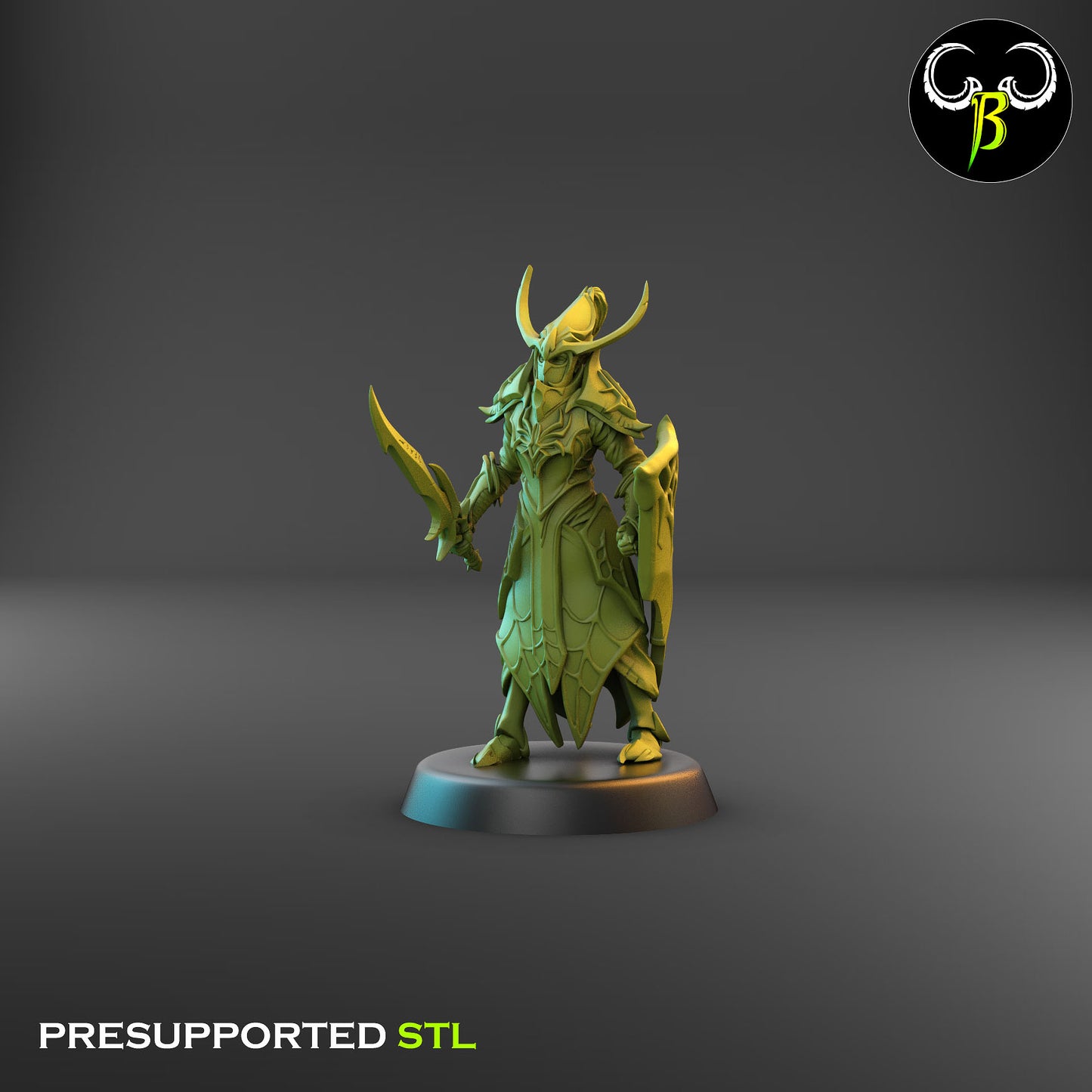 Dark Elf Cultist of the Web - Sword Bundle