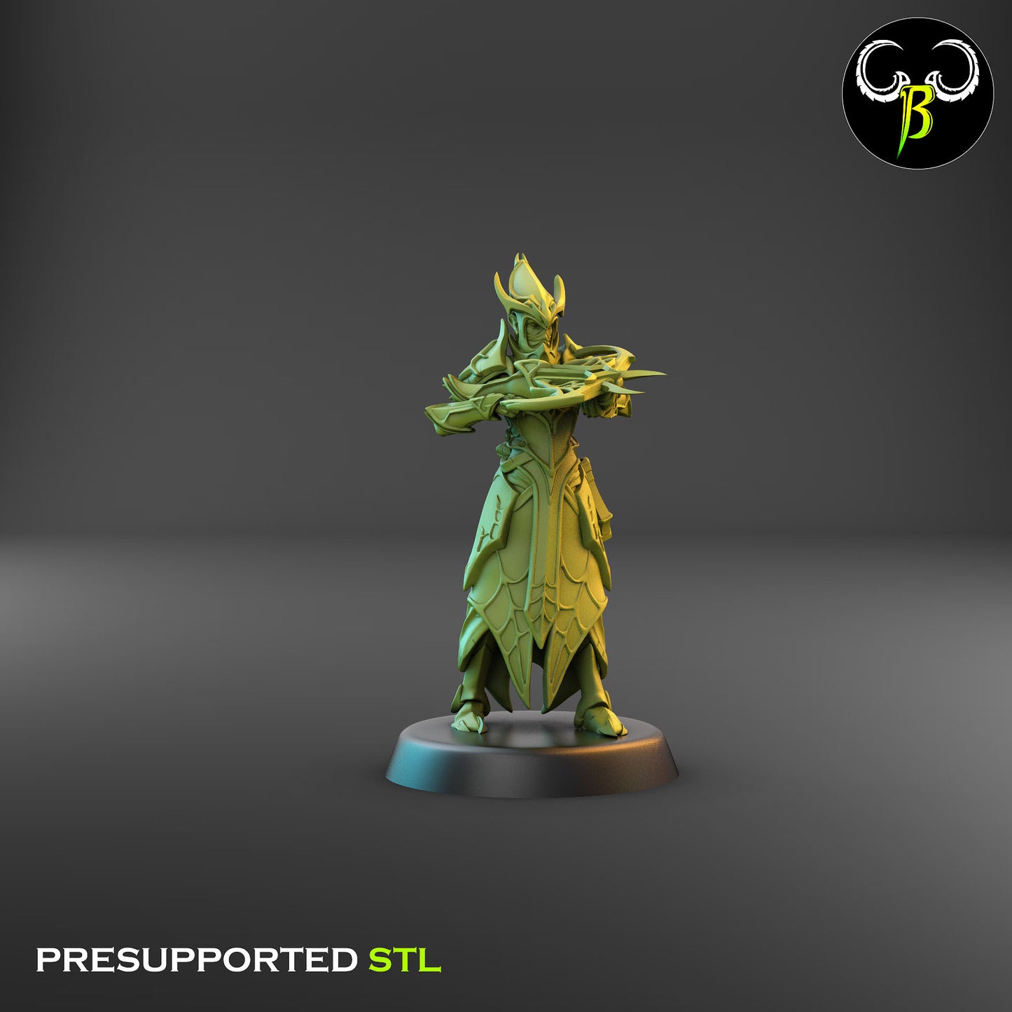 Dark Elf Cultist of the Web - Crossbow 8