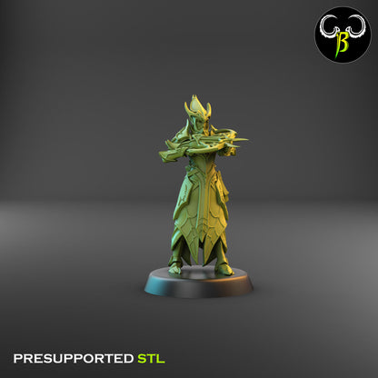Dark Elf Cultist of the Web - Crossbow Bundle