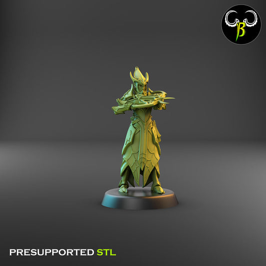 Dark Elf Cultist of the Web - Crossbow 8